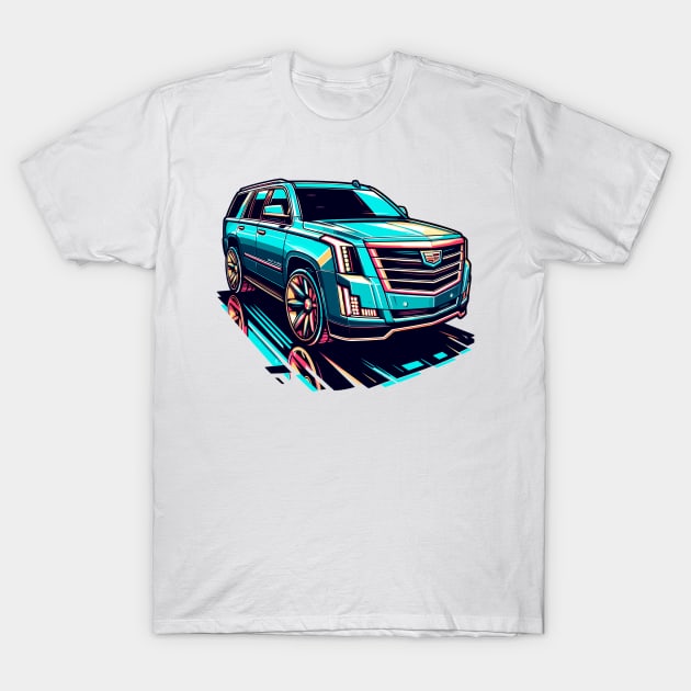 Cadillac Escalade T-Shirt by Vehicles-Art